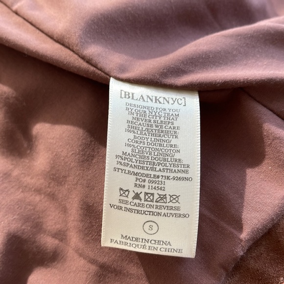 *SOLD* BLANKNYC Suede Moto Jacket - Picture 9 of 12